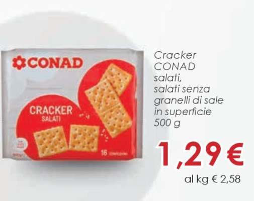CRACKER CONAD