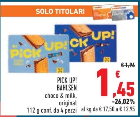 PICK UP! BAHLSEN