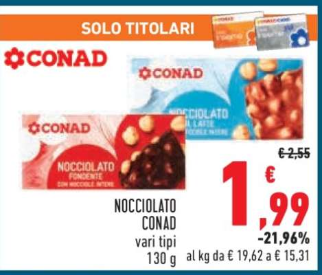 NOCCIOLATO CONAD