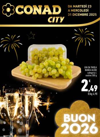 Volantino Conad City - 23/12/2025 - 31/12/2025.