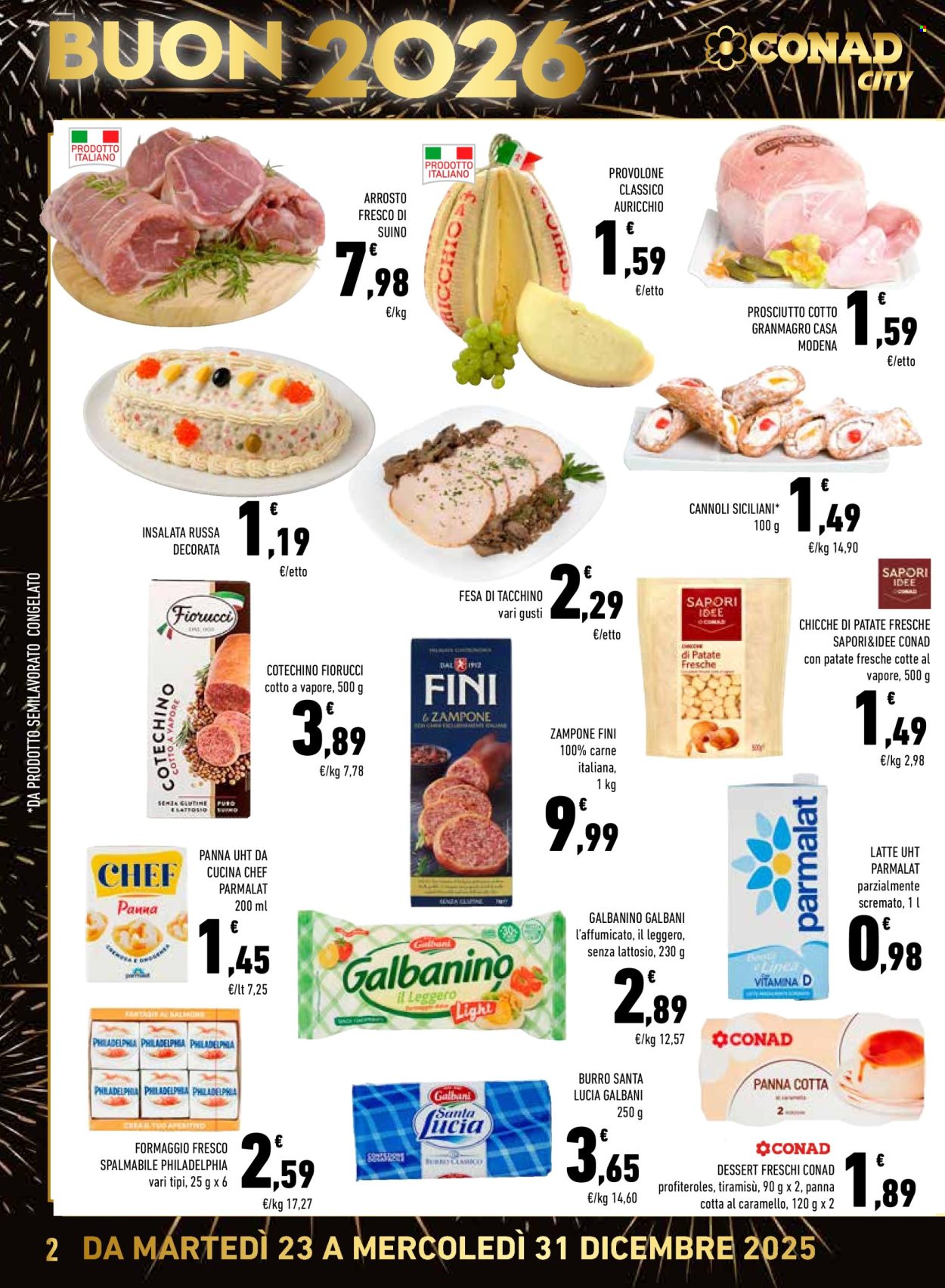 Volantino Conad City - 23/12/2025 - 31/12/2025. Pagina 2