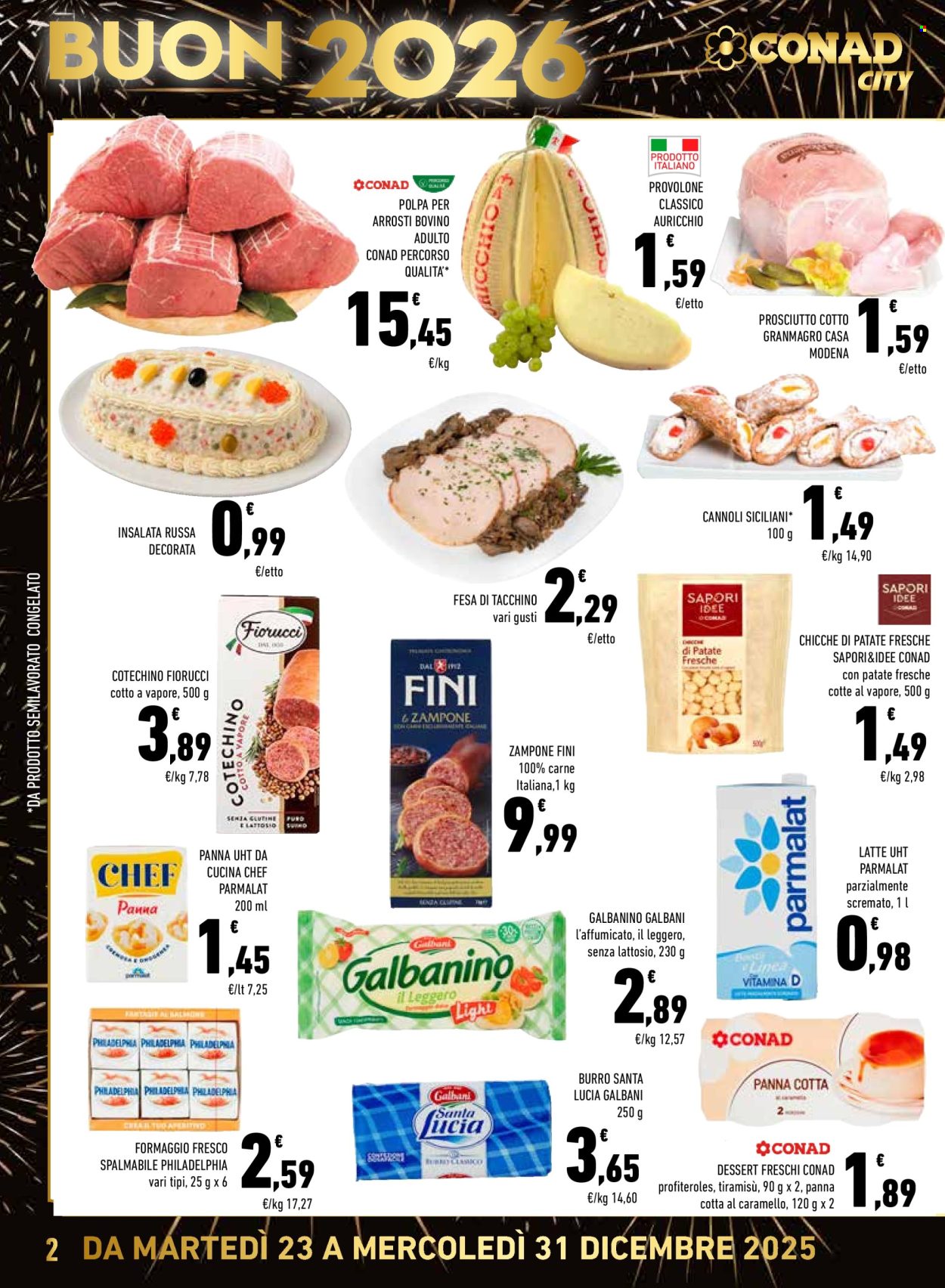Volantino Conad - 23/12/2025 - 31/12/2025. Pagina 2