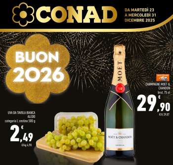 Volantino Conad - 23/12/2025 - 31/12/2025.