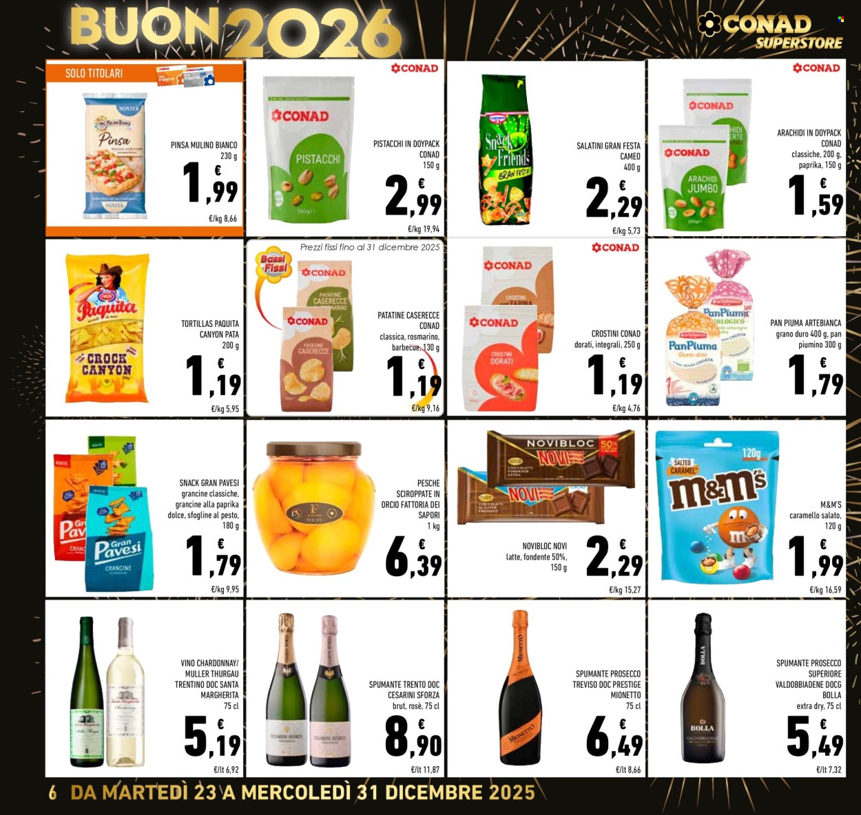 Volantino Conad Superstore - 23/12/2025 - 31/12/2025. Pagina 6